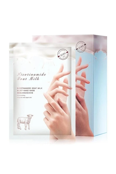 MÖOYAM Niacinamide Keçi Sütü El Maskesi ürün görseli 1