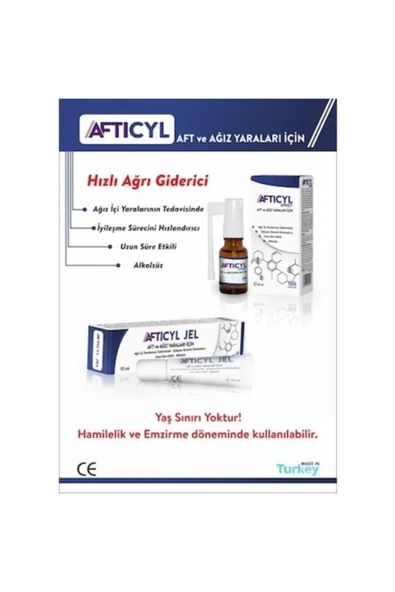 ARYA Afticyl Sprey Ağız Yaraları Için 20 Ml ürün görseli 1