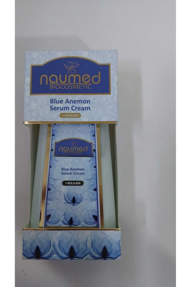 NAUMED BİOCOSMETİC NAUMED BİOCOSMETİCS BLUE ANEMON SERUM CREAM +COLLAGEN/MAVİ ANEMON SERUM KREM+KOLOJEN ürün görseli 1