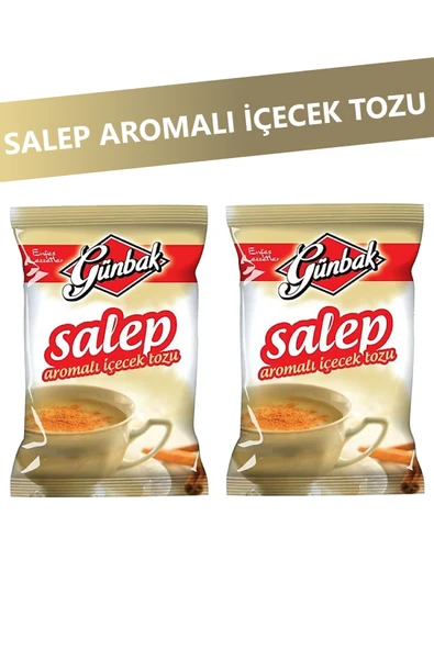 Günbak Salep Aromalı İçecek Tozu 250 gr x 2 Adet ürün görseli 1