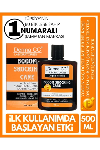 DERMA CC LABORATORIES Derma CC Şamp Boom Shocking Şampuan 500 Ml ürün görseli 1