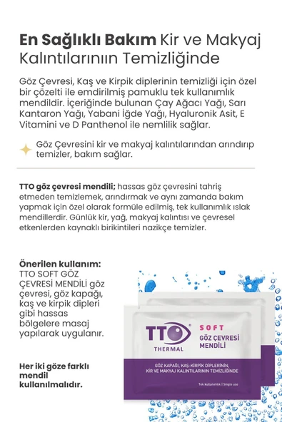 TTO Soft Göz Mendili 12'li - Resim 4