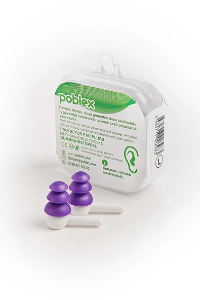POBLEX Çam Tipi Plus Large Kulak Tıkacı - Resim 2