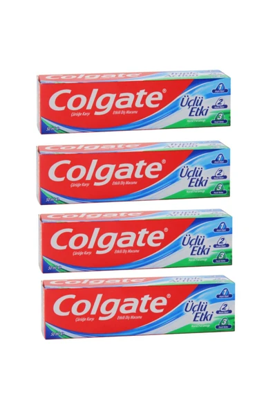 COLGATE Diş Macunu Üç Etki 50 ML X 4 Adet ürün görseli 1