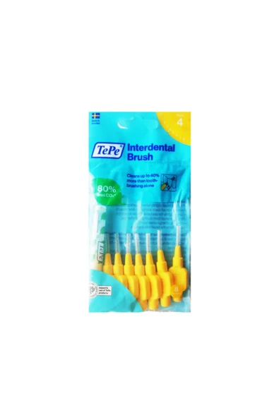 TEPE Interdental Brush Arayüz Fırçası 0.7 Mm (8'li Paket) ürün görseli 1