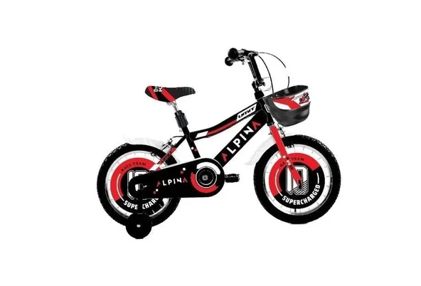 ÜMİT 1647 ALPINA-M-BMX-V ERKEK ÇOCUK BİSİKLETİ 16 JANT SİYAH KIRMIZI ürün görseli 1
