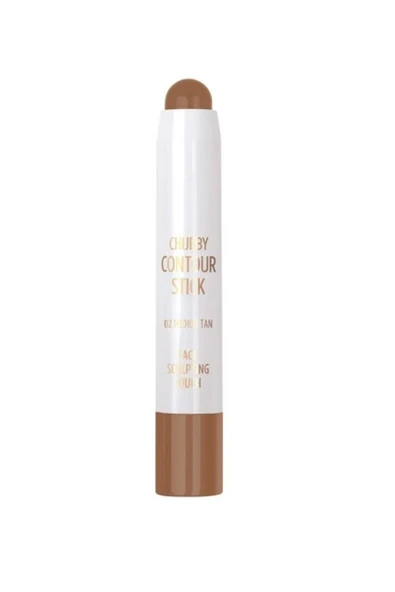 GOLDEN ROSE Chubby Contour Stick No:02 Medium Tan - Resim 2
