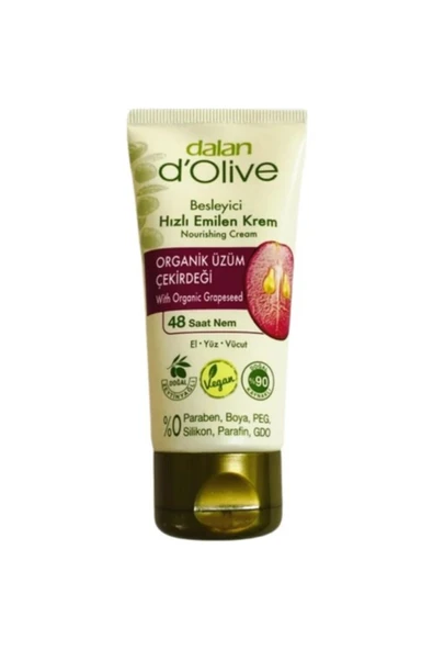 DALAN Dolive 250Ml Tüp Krem (Üzüm Çekirdeği) ürün görseli 1