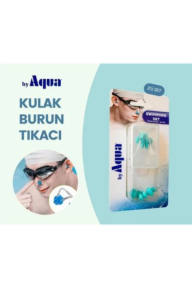 BYAQUA Silikon Kulak Ve Burun Tıkacı ürün görseli 1