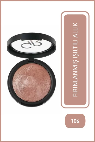GOLDEN ROSE Baked Stardust No:106 Fırınlanmış Allık ürün görseli 1