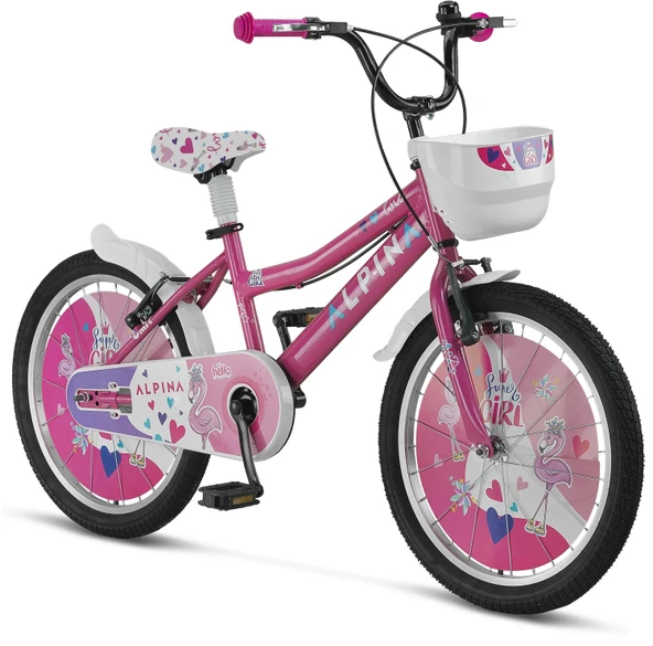 ÜMİT 2047 ALPINA-L-BMX-V 330H KIZ ÇOCUK BİSİKLETİ 20 JANT PEMBE ürün görseli 1