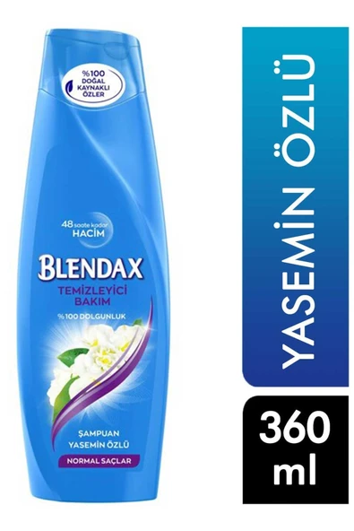 BLENDAX Marka: Şampuan 360 Ml Yasemin Özlü 8690572797914 Kategori: Şampuan ürün görseli 1