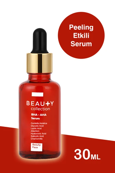 BEAUTY COLLECTİON Peeling Etkili Cildi Ölü Hücrelerden Arındıran Aydınlatıcı Özellikli Bha-aha Serum ürün görseli 1