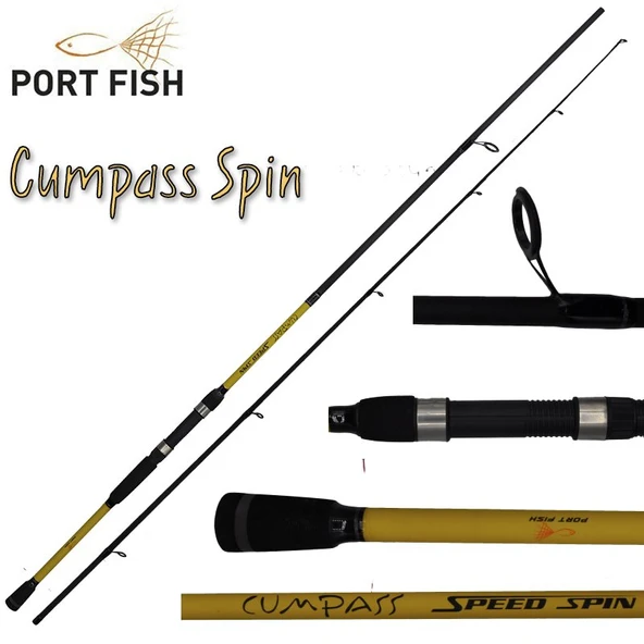 Portfish Cumpass 270Cm Spin Kamış 10 - 30 Gr ürün görseli 1