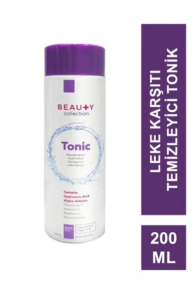 BEAUTY COLLECTİON Olgun Ciltler Için Leke Karşıtı Temizleyici Tonik 200 Ml ürün görseli 1