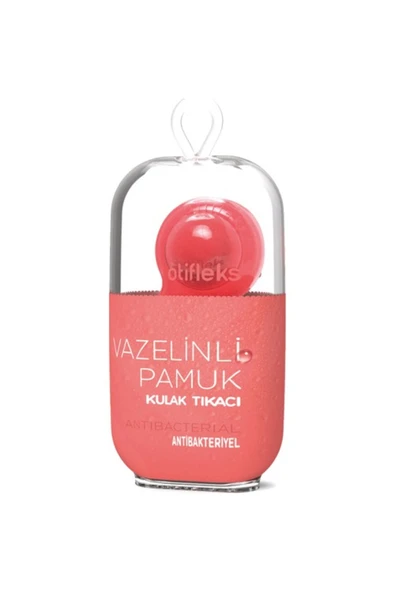OTİFLEKS Vazelinli Pamuklu Kulak Tıkacı 2Li ürün görseli 1