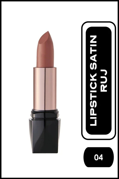 GOLDEN ROSE Satin Lipstick 04 Satin Ruj 4,2 g ürün görseli 1