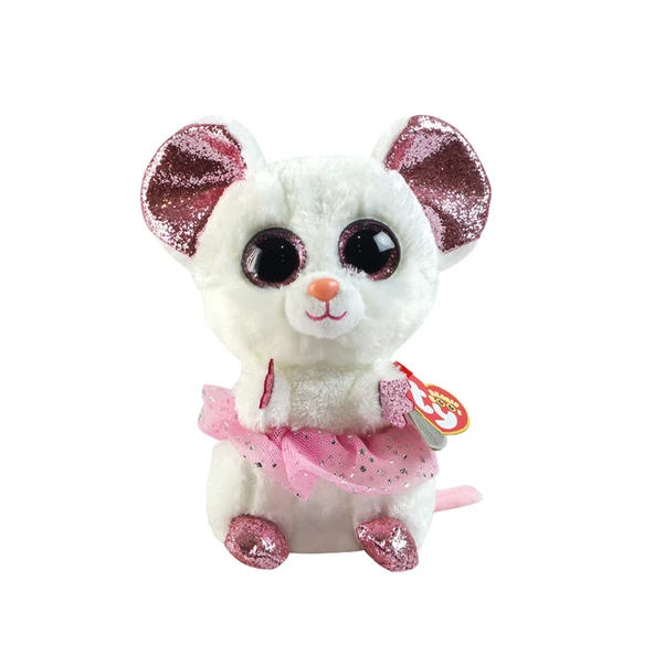 TY Beanie Boos Tütülü Peluş Fare Nina 17 cm ürün görseli 1
