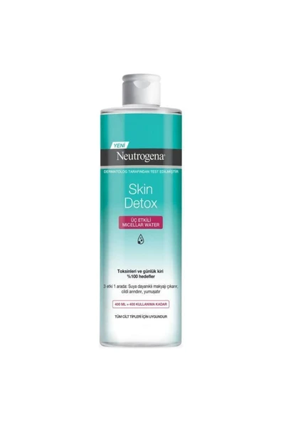 NEUTROGENA Skin Detox Üç Etkili Micellar Water 400 ml ürün görseli 1
