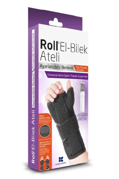 ROLL Baş Parmak Destekli El Bilek Ateli ( Bedensiz ) ürün görseli 1