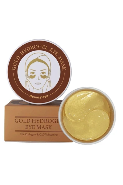 BEAUTY COLLECTİON Gold Hydrogel Eye Mask Gözaltı Maskesi 60 Adet ürün görseli 1