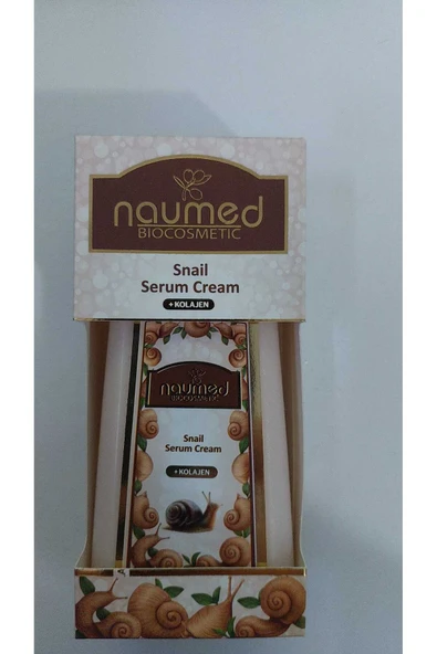 NAUMED BİOCOSMETİC NAUMED BİOCOSMETİCS SNAİL SERUM CREAM COLLAGEN /SÜMÜKLÜ BÖCEKLİ SERUM KREM KOLOJEN ürün görseli 1