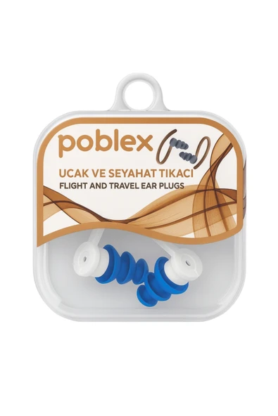 POBLEX Uçak Ve Seyahat Tıkacı 1 Çift Kutulu ürün görseli 1