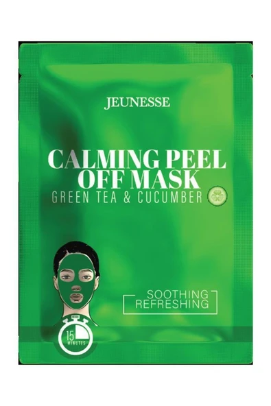 JEUNESSE Calming Peel Off Mash Green Tea&cucumber 15 ml Yüz Maskesi ürün görseli 1