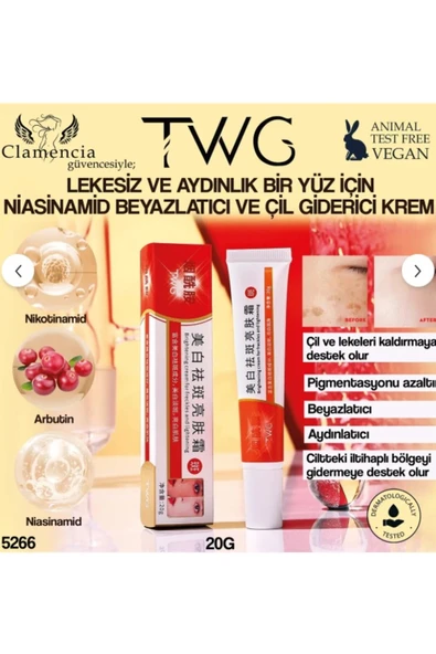TWG Süper Brightening Krem Ekstra Beyazlatma,leke Ve Çil Giderici (GECE KREMİ) ürün görseli 1