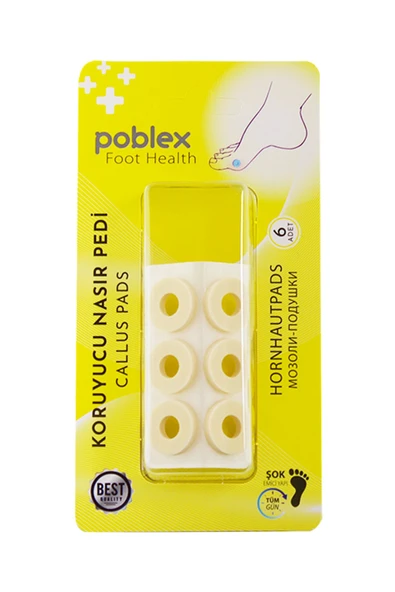 POBLEX Koruyucu Nasır Pedi 6 Adet ürün görseli 1
