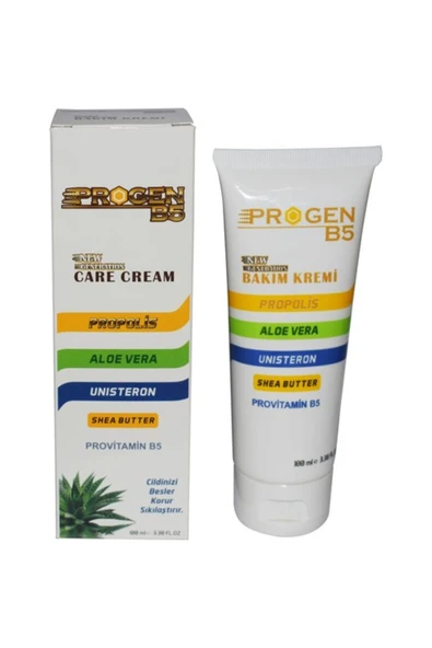 PROGEN B5 Propolis, Aloevera, Unisteron, Shea Yağı, Provitamin B5 Içerikli 100 Ml Bakım Kremi ürün görseli 1