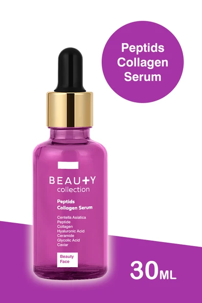 BEAUTY COLLECTİON Peptids Collagen Cilt Yenileyici Kırışıklık Önleyici Onarıcı Besleyici Serum ürün görseli 1