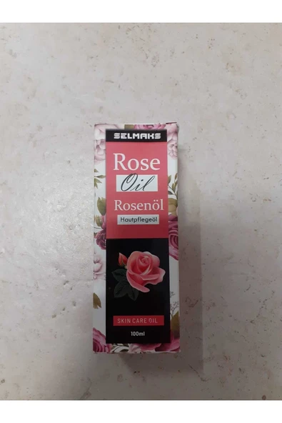 SELMAKS Gül Cilt Bakım Yağı 100 ml ürün görseli 1