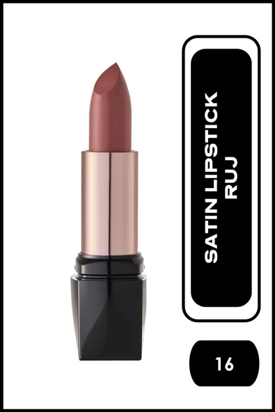 GOLDEN ROSE Satin Lipstick 16 Satin Ruj 4,2 g ürün görseli 1