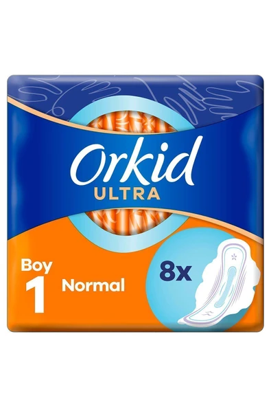 ORKİD TEKLİ ULTRA NORMAL 8 Lİ- ürün görseli 1