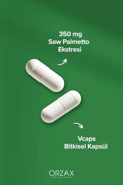 OCEAN Saw Palmetto 60 Kapsül - Resim 3
