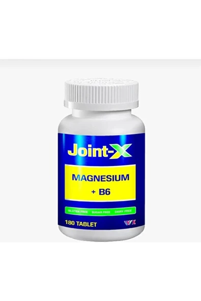 JOİNT-X Magnezyum B6 180 Tablet Gıda Takviyesi ürün görseli 1