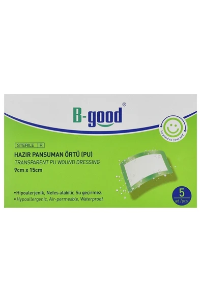 B-GOOD Hazır Pansuman Örtü 9x15 cm 5'li ürün görseli 1