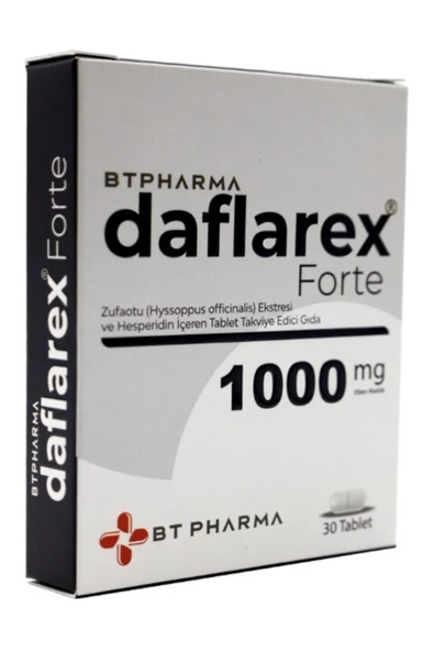 BTPHARMA DAFLAREX FORTE 1000 MG 30 TABLET ürün görseli 1
