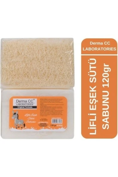 DERMA CC LABORATORIES Eşek Sütü Sabunu Lifli 120 gr ürün görseli 1