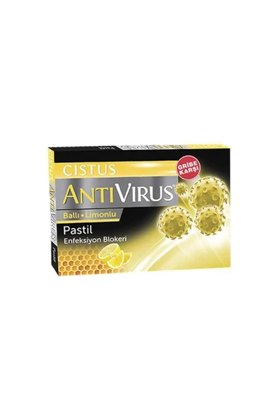 CISTUS Antivirus Ballı Limonlu 10 Pastil ürün görseli 1