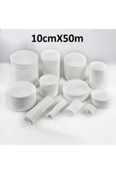 DERMATEKS 10 Cm X 50 M Hidrofil Sargı Bezi Hsb 1050 ürün görseli 1
