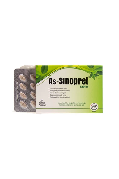 FARMA AS As Sinopret Tablet ürün görseli 1