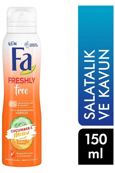 FA Marka: Kadın Deodorant 150 Ml Salatalık Ve Kavun 8690572791332 Kategori: Deodorant ürün görseli 1