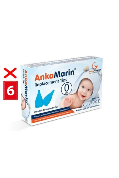ANKAMARİN ANKAMARİN NAZAL YEDEK UÇ OTRİBEBE MUADİLİ HER BAŞLIĞA UYGUN 6 KUTU ürün görseli 1