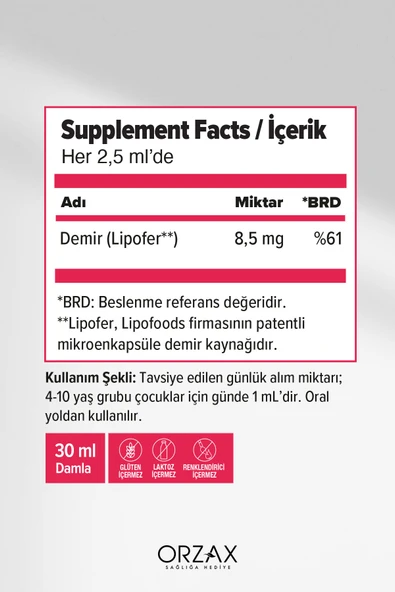 OCEAN Microfer Damla 30ml - Resim 2
