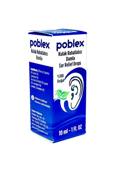 POBLEX Kulak Rahatlatıcı Damla 10ml ürün görseli 1