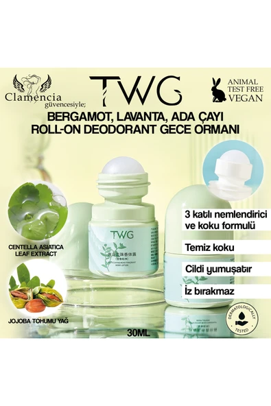TWG Roll-on Deodorant (Karlı Çam Ormanı) 30ml ürün görseli 1