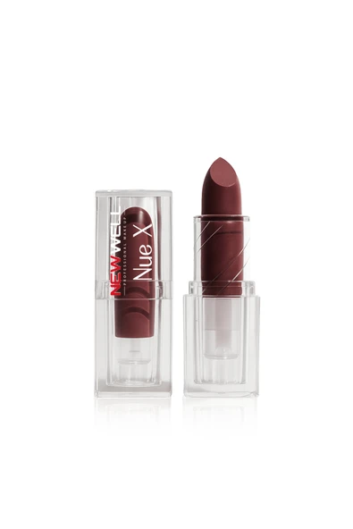 Nue X Silkly Matte Lipstick Wine Red 06 - Resim 6