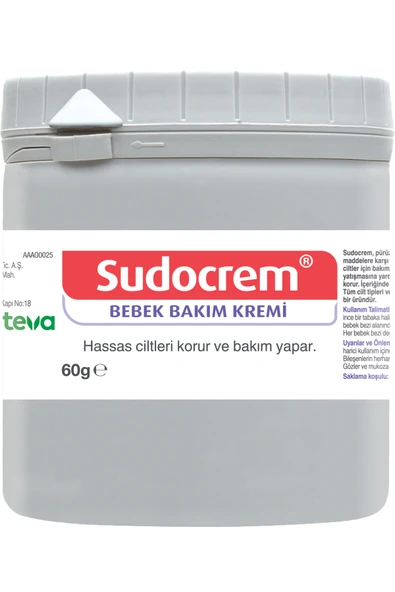 SUDOCREM Bebek Bakım Kremi 60g ürün görseli 1